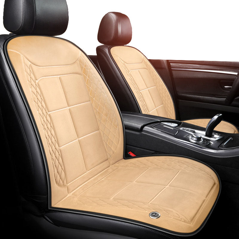 Upgraded Heated Car Seat Cushion-Automatic Shut-Off