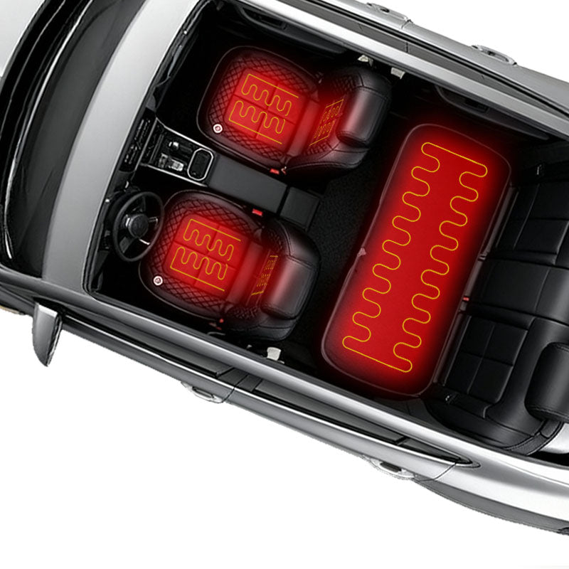 Upgraded Heated Car Seat Cushion-Automatic Shut-Off