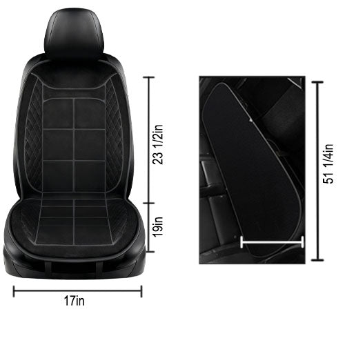 Upgraded Heated Car Seat Cushion-Automatic Shut-Off