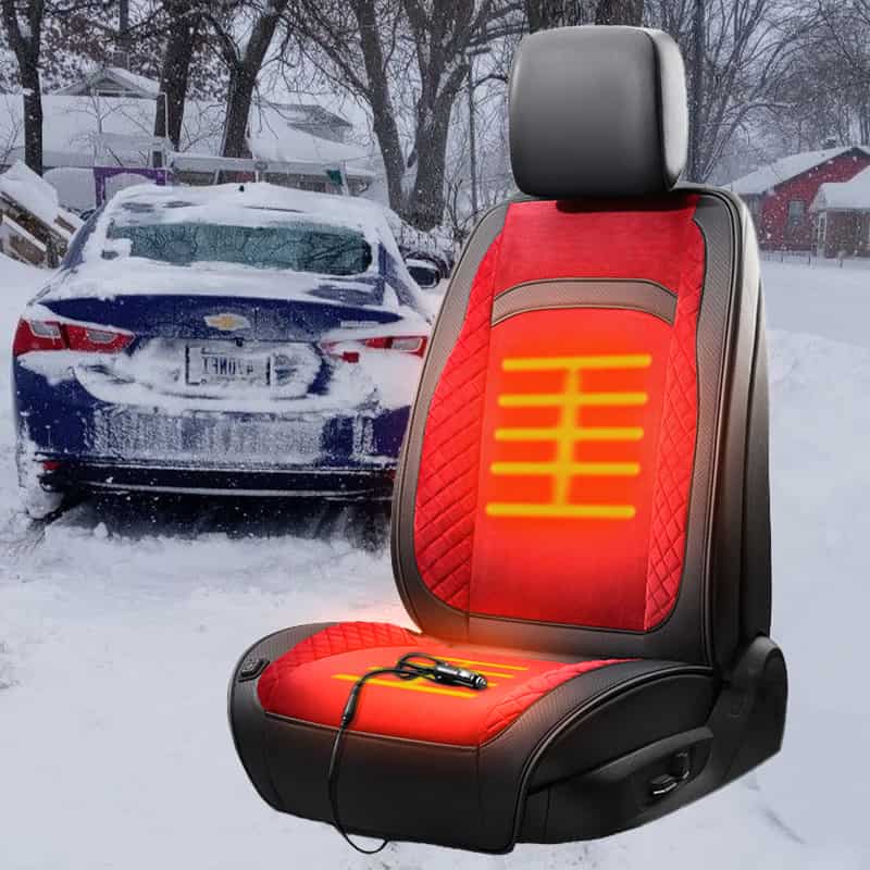 Most Popular 12V/24V Heated Car Seat Cushion In Winter