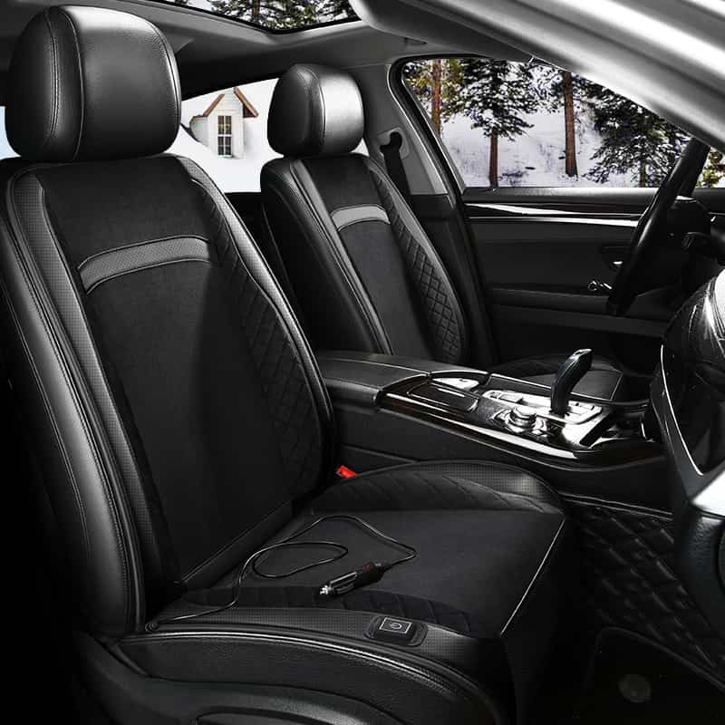 Most Popular 12V/24V Heated Car Seat Cushion In Winter