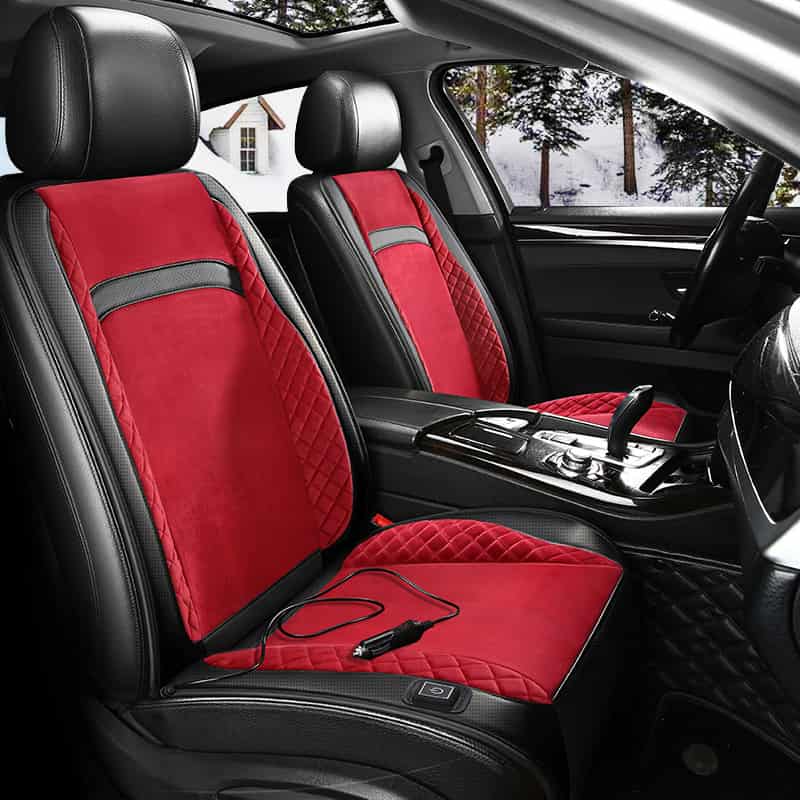 Most Popular 12V/24V Heated Car Seat Cushion In Winter