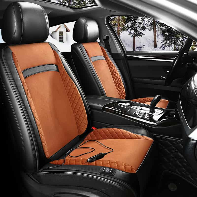 Most Popular 12V/24V Heated Car Seat Cushion In Winter