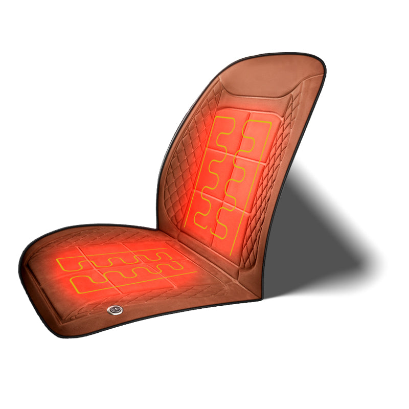 Upgraded Heated Car Seat Cushion-Automatic Shut-Off